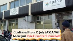Shocking Change: SASSA's New Grant Rule Limits Social Grants Per Household Starting 15 July!
