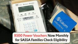 July Brings Big Relief: SASSA Households Can Now Apply for a Monthly R500 Electricity Voucher!